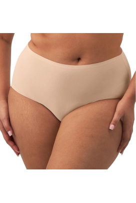 Fantasie Smoothease 2312 natural beige bezszwowe figi wysokie one plus size