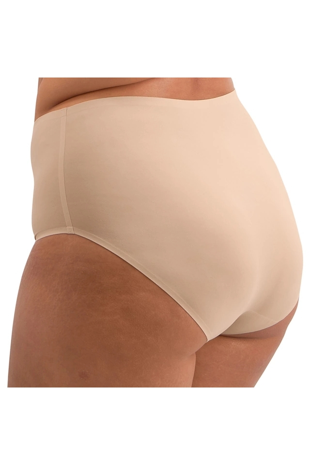 Fantasie Smoothease 2312 natural beige bezszwowe figi wysokie one plus size
