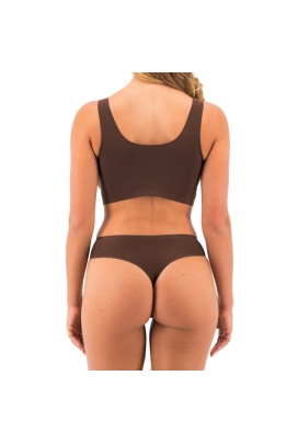 Fantasie Smoothease 2327 coffee roast bezszwowe stringi one size