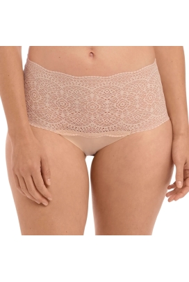 Fantasie Lace Easy 2330 natural beige figi wysokie z koronką one size