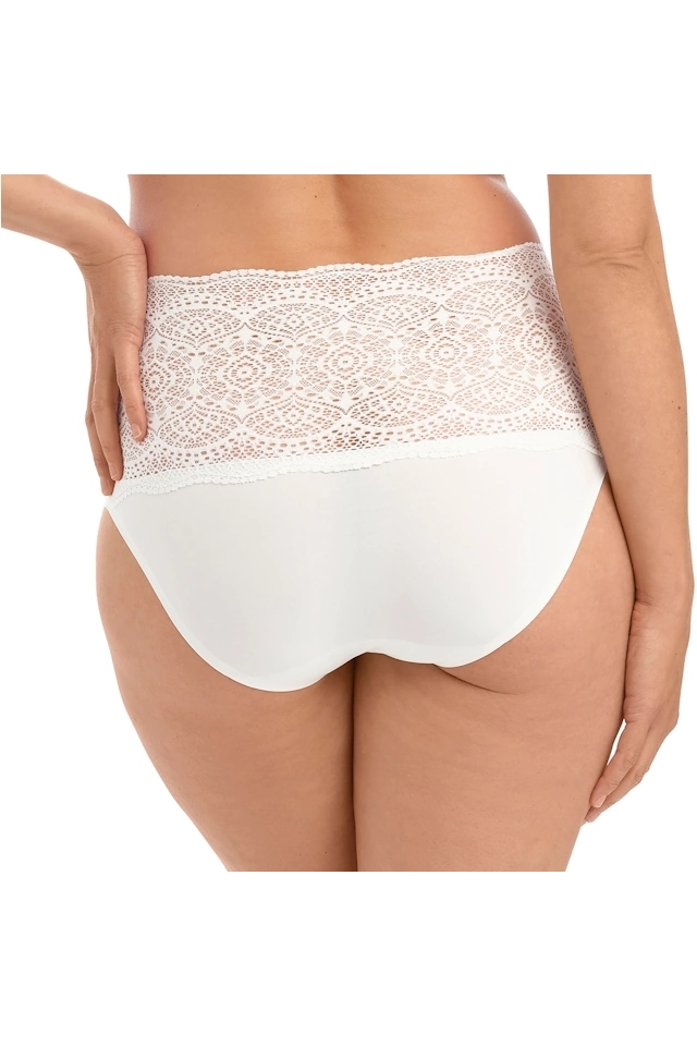 Fantasie Lace Easy 2330 ivory figi wysokie z koronką one size