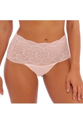 Fantasie Lace Easy 2330 blush figi wysokie z koronką one size
