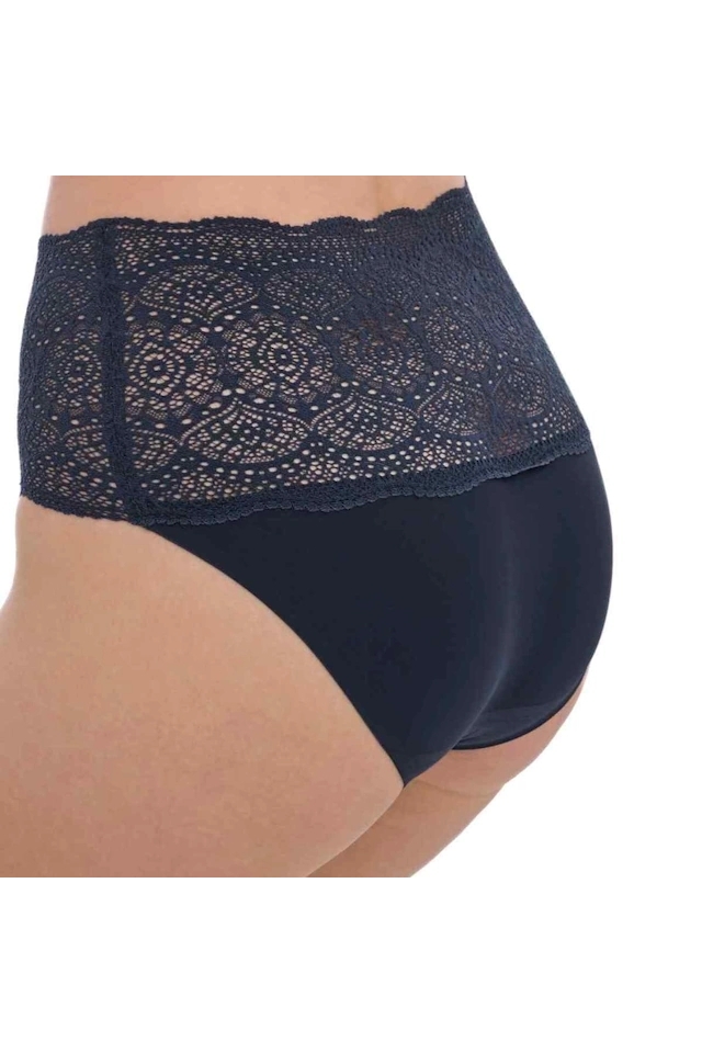 Fantasie Lace Easy 2330 navy figi wysokie z koronką one size