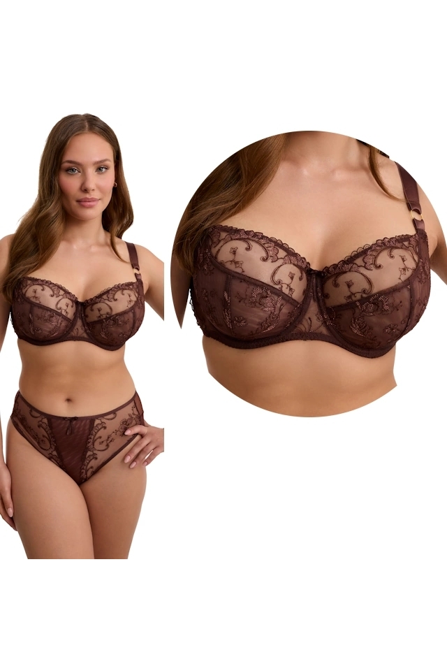Ewa Bien Kira czekolada B171 biustonosz soft full cup