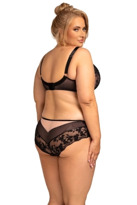 Nessa Ana light czarny biustonosz soft