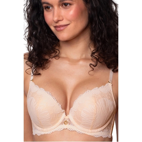 Agio 9348 różowy biustonosz my body push-up