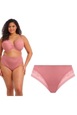 Elomi Nerina dusty rose figi high leg