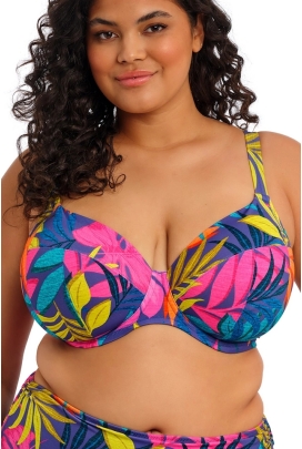 Elomi Porto Rafti indigo plunge soft biustonosz do stroju kąpielowego