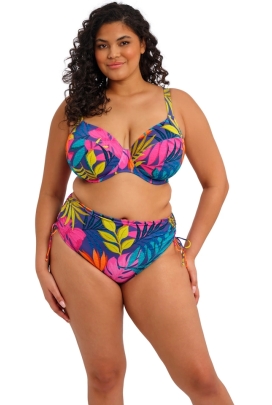 Elomi Porto Rafti indigo plunge soft biustonosz do stroju kąpielowego