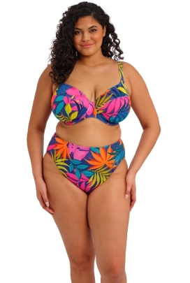 Elomi Porto Rafti indigo plunge soft biustonosz do stroju kąpielowego