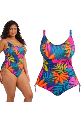 Elomi Elomi Porto Rafti indigo jednoczęściowy strój kąpielowy soft bez fiszbin