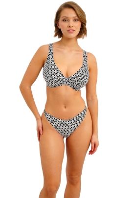 Freya Koh Tao black high apex biustonosz do stroju kąpielowego