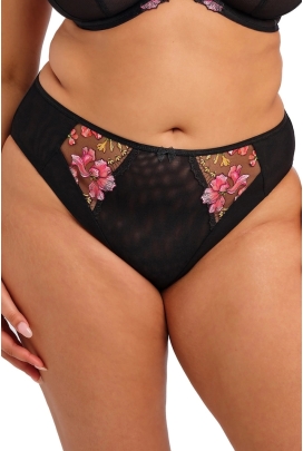 Elomi Teagan rainbow figi high leg