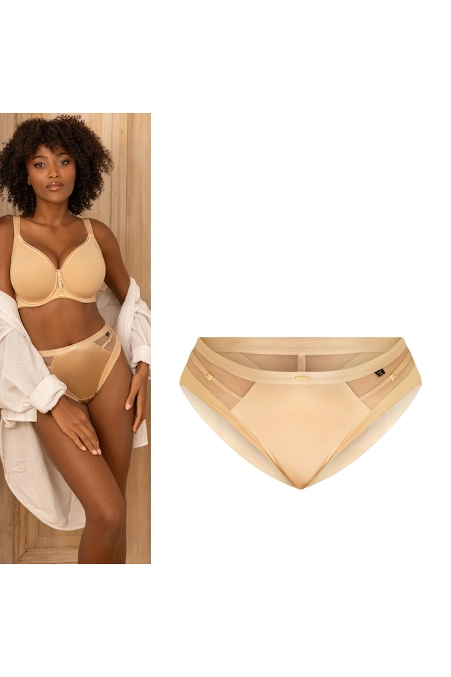 KrisLine Simple dark beige figi klasyczne