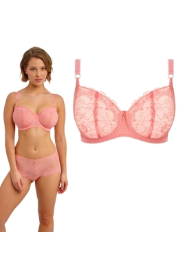 Biustonosz Fascinate peach half-cup soft