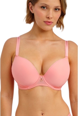 Freya Fascinate peach deco plunge biustonosz usztywniany