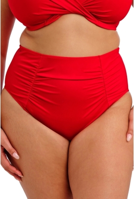 Elomi Plain Sailing lava figi wysokie marszczone do stroju kąpielowego