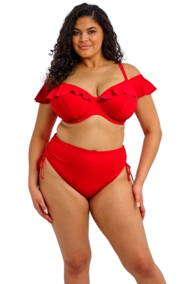 Elomi Plain Sailing lava top z falbanką soft biustonosz do stroju kąpielowego