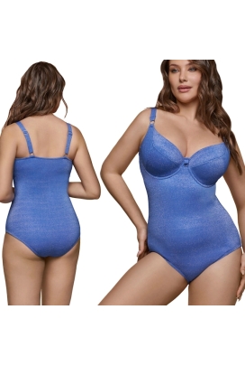 Dalia Galactic blue blink K24 jednoczęściowy strój kąpielowy