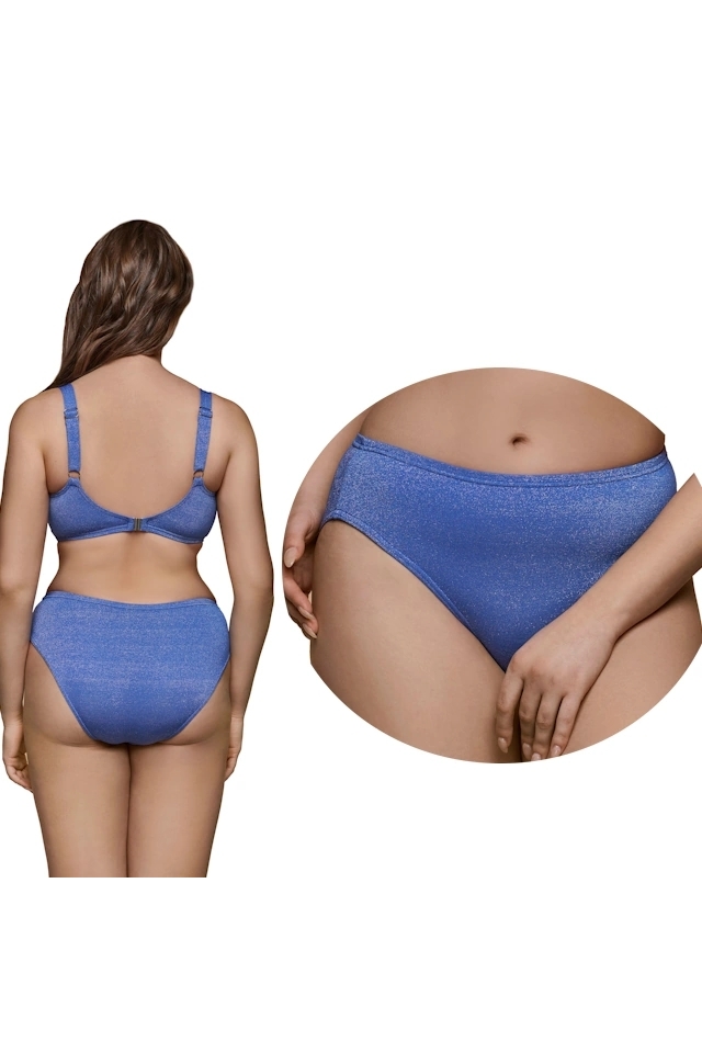 Dalia Galactic blue blink figi midi do stroju kąpielowego