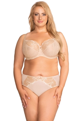 Nessa Tatuaż beżowy biustonosz soft