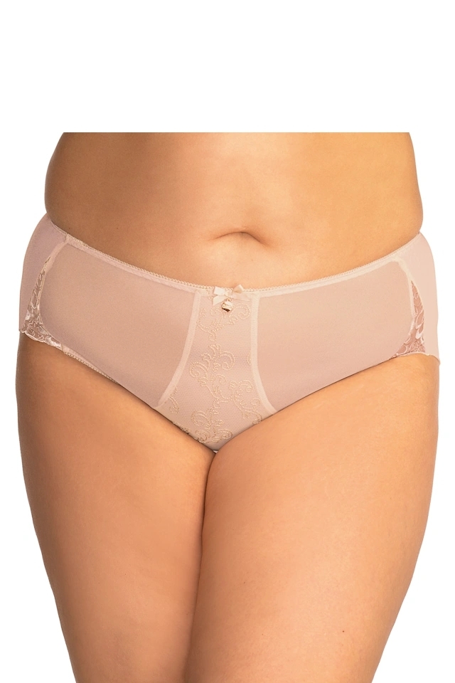 Nessa Tatuaż beżowy N02 figi klasyczne