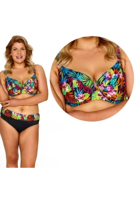 Lupoline Gloria palmowe liście big soft biustonosz do stroju kąpielowego