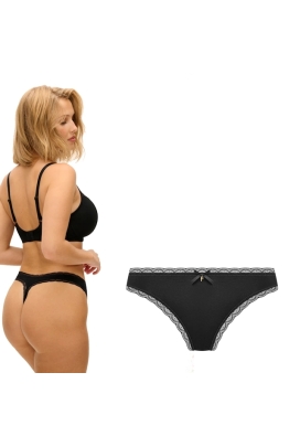 Freya Flirt black stringi