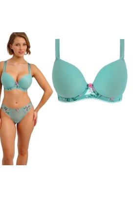 Freya Love Crush aqua haze biustonosz usztywniany deco plunge