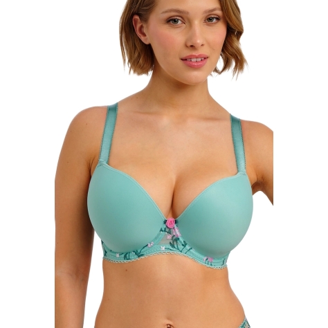 Freya Love Crush aqua haze biustonosz usztywniany deco plunge
