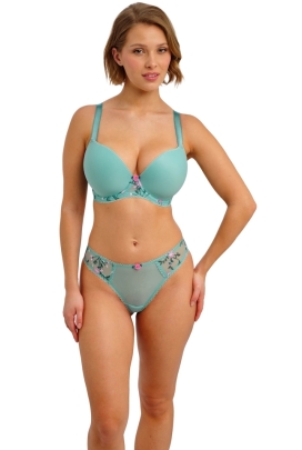 Freya Love Crush aqua haze biustonosz usztywniany deco plunge