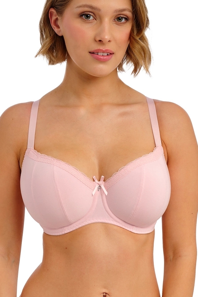 Freya Flirt pink frost padded half cup biustonosz