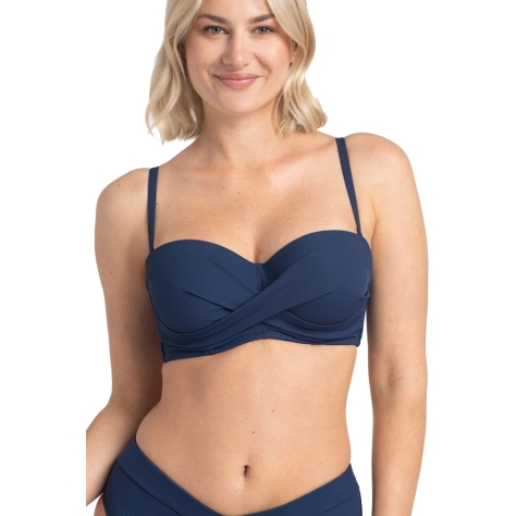 Samanta Venus navy A650 bandeau biustonosz do stroju kąpielowego