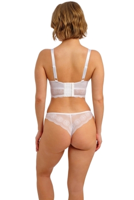 Freya Posie white longline padded biustonosz