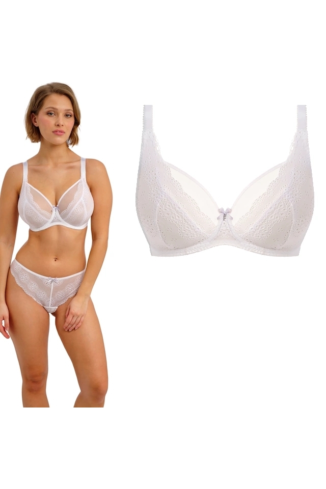 Freya Posie white high apex biustonosz soft
