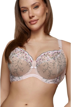 Dalia Elira K24 róż motyle biustonosz semi-soft