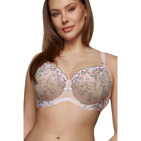 Dalia Elira K24 róż motyle biustonosz semi-soft