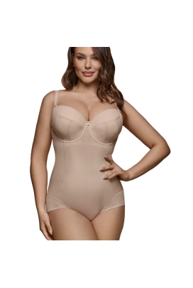 Dalia Body z biustonoszem Emilia K27 beż