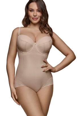 Dalia Body z biustonoszem Emilia K27 beż