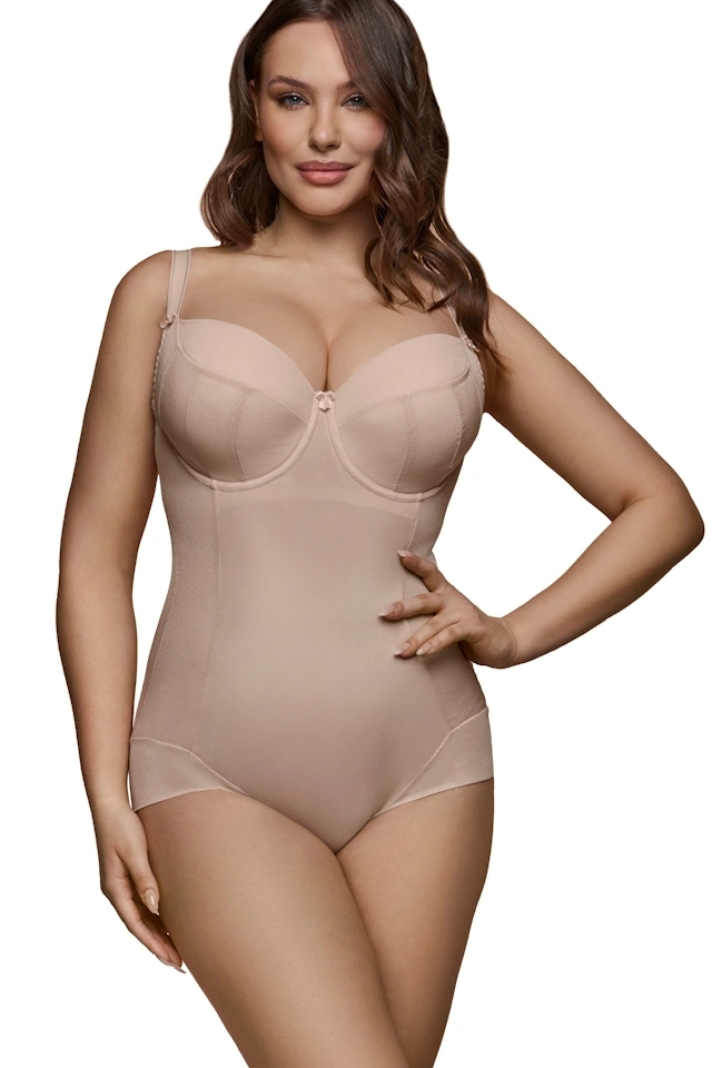 Dalia Body z biustonoszem Emilia K27 beż