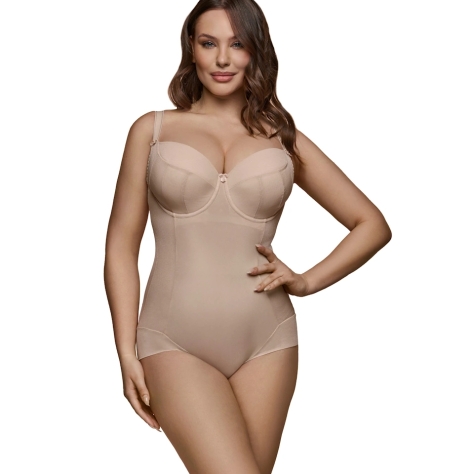 Dalia Body z biustonoszem Emilia K27 beż