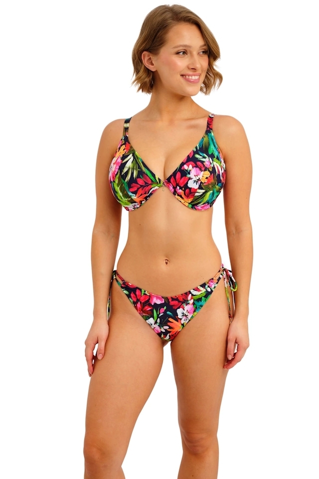 Freya Kailua Shores midnight triangle plunge biustonosz do stroju kąpielowego