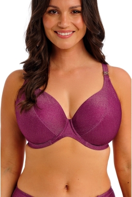 Fantasie Paros Coast berry shimmer plunge biustonosz soft do stroju kąpielowego