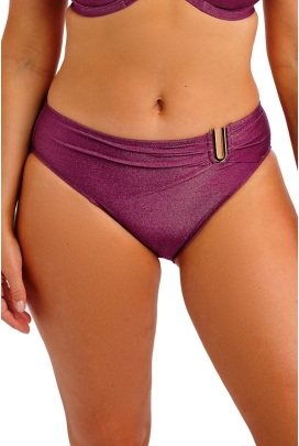 Fantasie Paros Coast berry shimmer figi mid rise do stroju kąpielowego