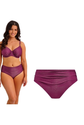 Fantasie Paros Coast berry shimmer figi wysokie do stroju kąpielowego