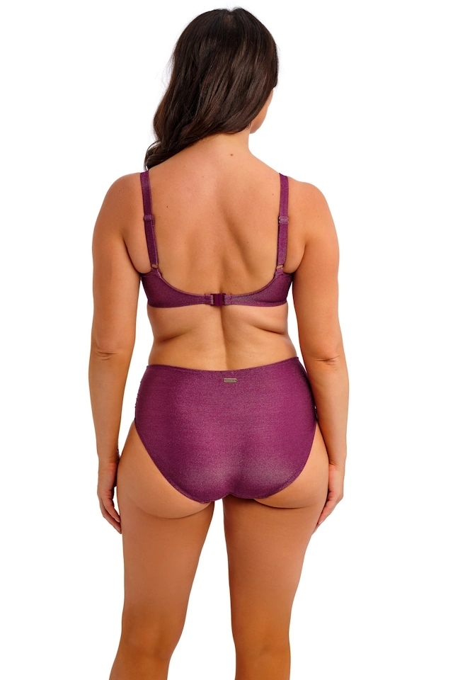 Fantasie Paros Coast berry shimmer figi wysokie do stroju kąpielowego