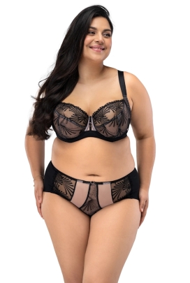 Nessa Candy czarne N02 figi klasyczne