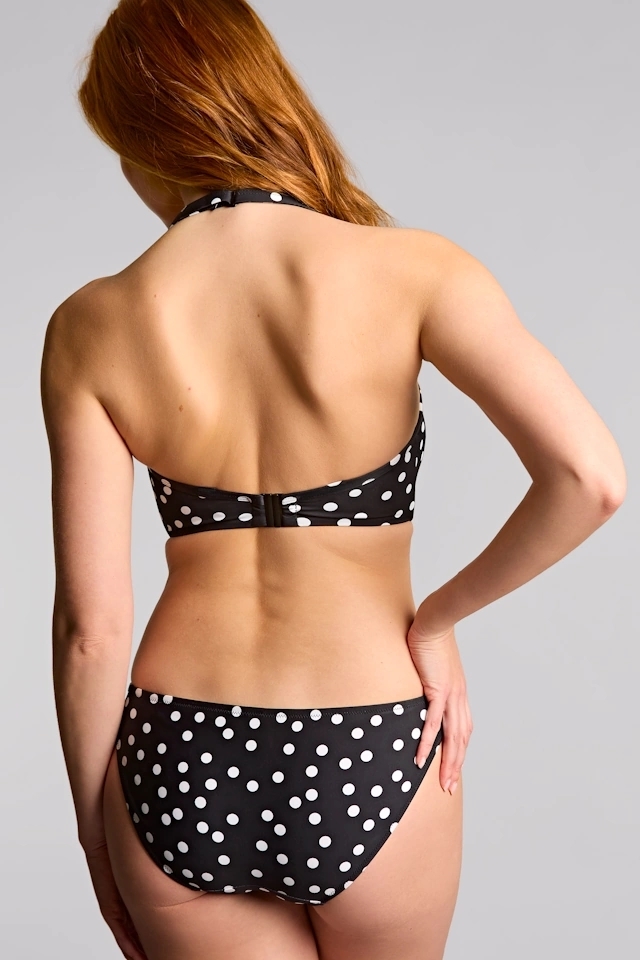Panache Polka dot print figi klasyczne do stroju kąpielowego