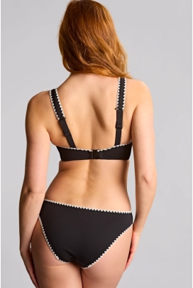 Panache Aurora black/white figi klasyczne do stroju kąpielowego