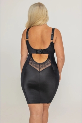 KrisLine Noa black halka z biustonoszem Pettitscoat